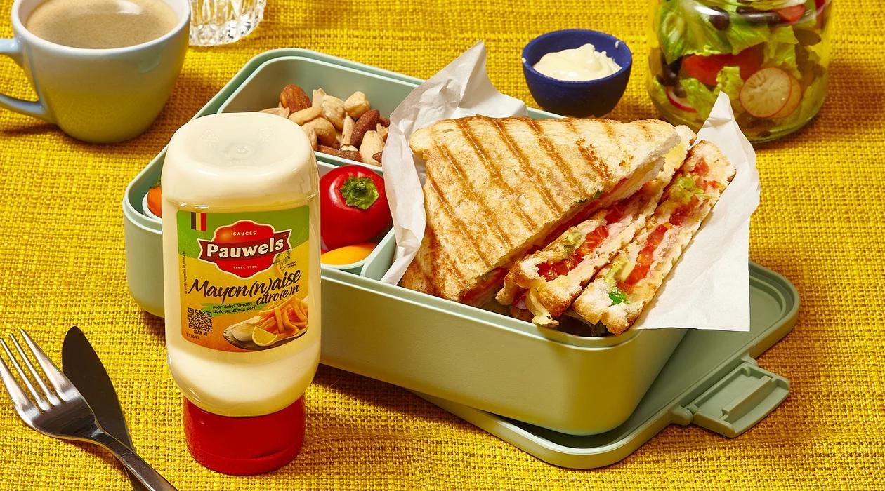 Gegrilde smos met Pauwels Citroenmayonaise