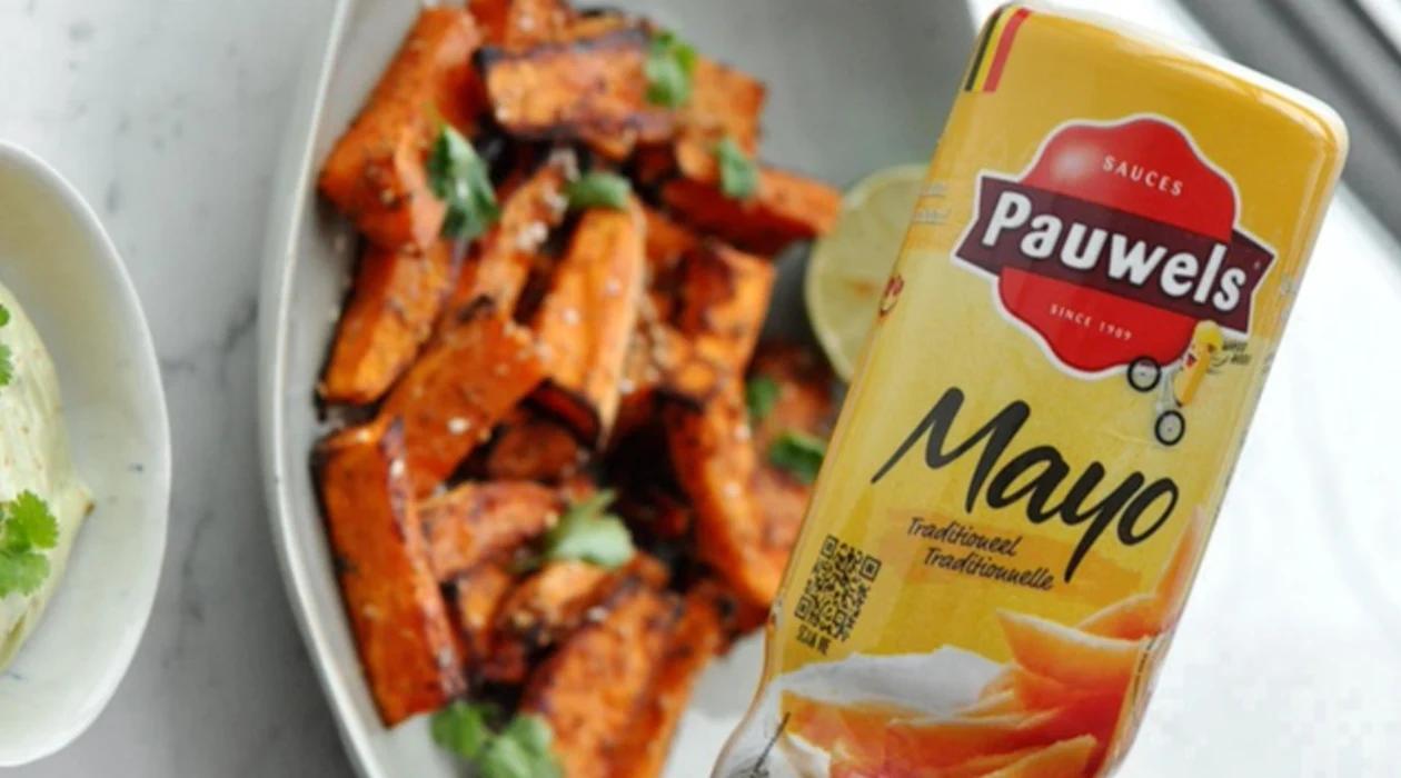 Aardappelwedges Pauwels Mayonaise
